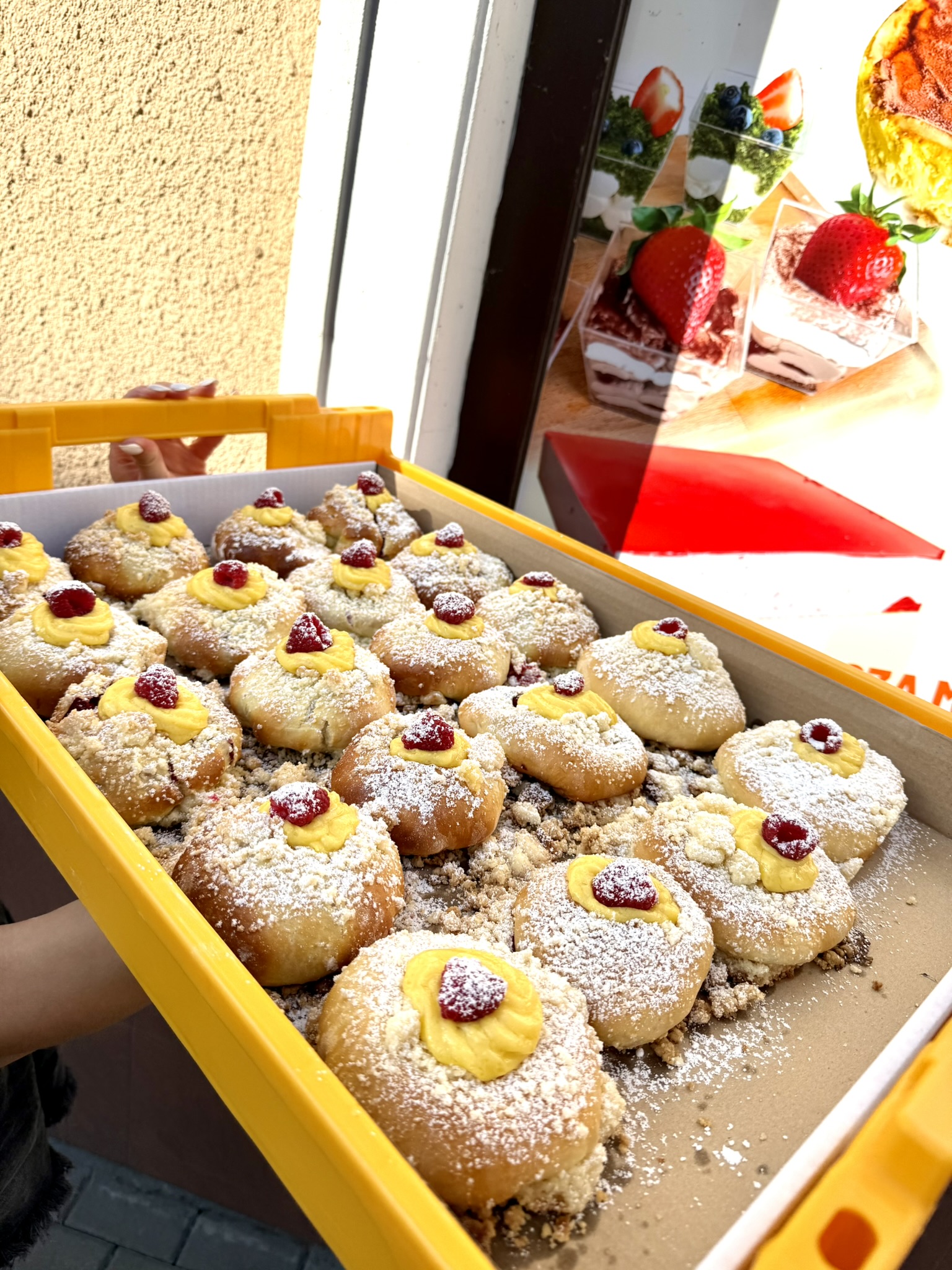 Malinianka prosto z pieca